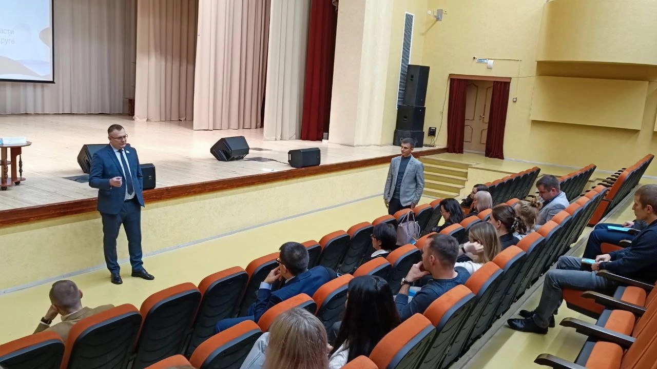 Участие комитета по агропромышленному комплексу и развитию сельских территорий во II-м кустовом форуме Молодежных палат Нижегородской области в Большеболдинском муниципальном округе.