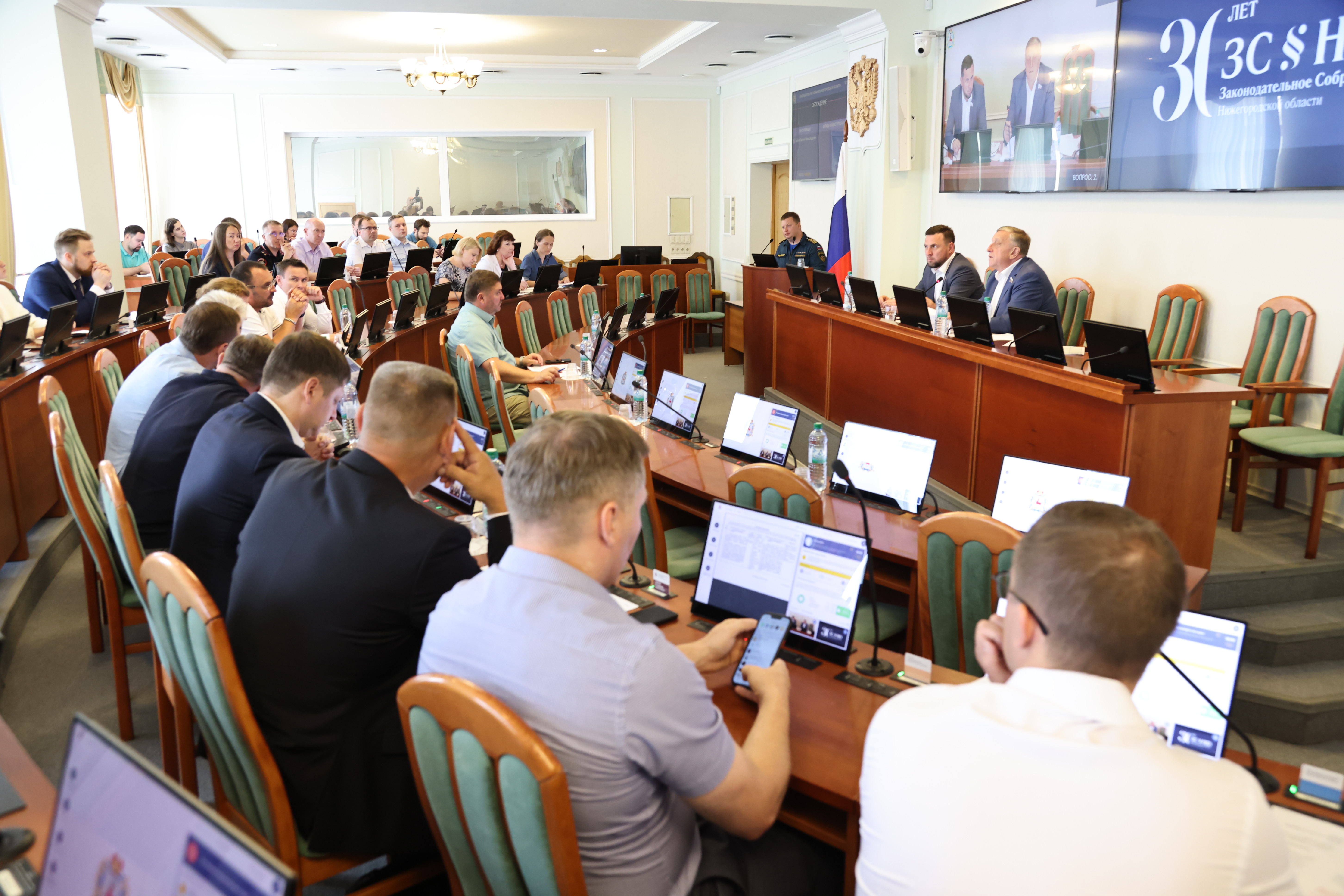 Заседание комитета Законодательного Собрания по транспорту и дорожному хозяйству состоялось 18 июля 2024 года